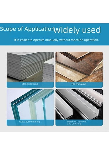 Besthome1 El İle Taş, Cam, Seramik Kenar Testere - Elektroplatiği Elmas Zımpara Bloku 400 - Ağırlıksız Hafif Zımparlama Aleti 6