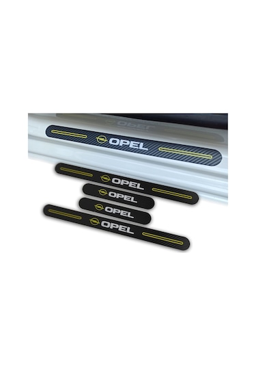 Opel Astra H Uyumlu Carbon Kapı Eşiği + Ayna Yağmur Koruyucu (552943821)