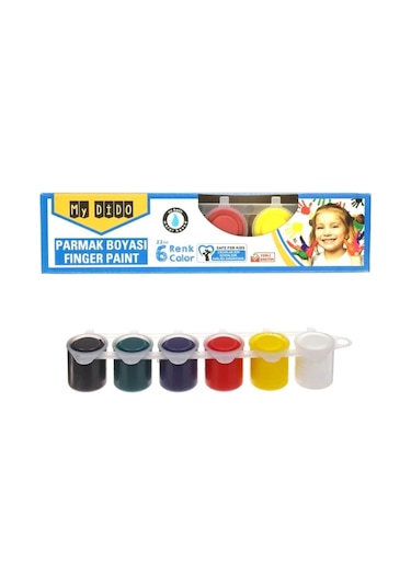SÜDOR MYDİDO PARMAK BOYA SET 6*22ML