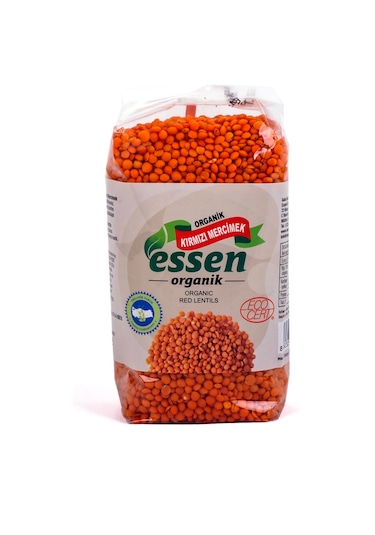 Essen Organik Kırmızı Mercimek 750 G