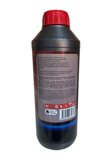 Antifiriz Kırmızı Organik -56 Derece 1.5 Litre