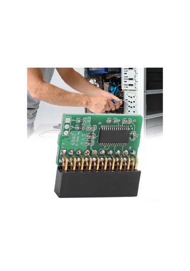 Xindoker Supermicro Aom-tpm-9665v İçin 20 Pin Tpm 2.0 Modülü, Dikey Pcb Tasarımı, Tcg 2.0 Uyumlu Güvenlik Platformu