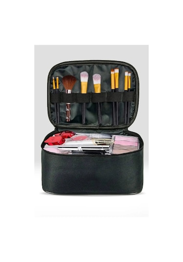 Woys Bags 2 Bölmeli Seyahat Makyaj Çantası