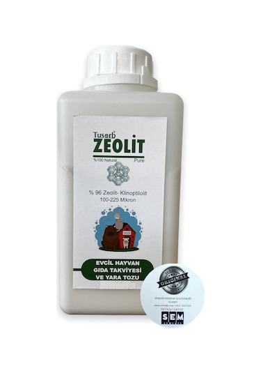 Tusorb Zeolit Hayvan Cilt ve Yara Bakım Tozu