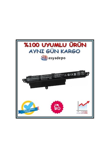 Asus Uyumlu K200Ma Batarya Pil