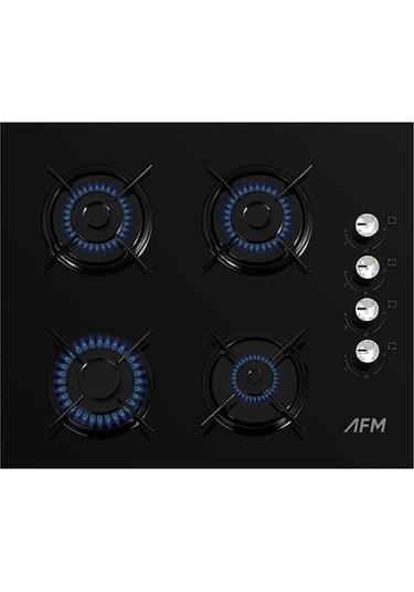 Afm Tech Black Turmalin Plus FM7600B-FM2200B-FM3400B 3'lü Kumandalı Cam Ankastre Set