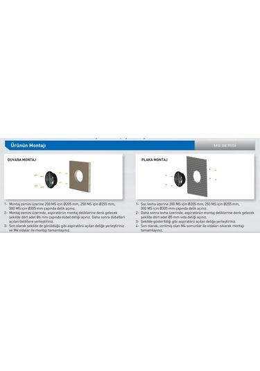 Aircol 300 Ms Aksiyel Aspiratör