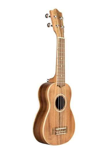 Lanikai Acst-S Akasya Masif Kapak Soprano Ukulele