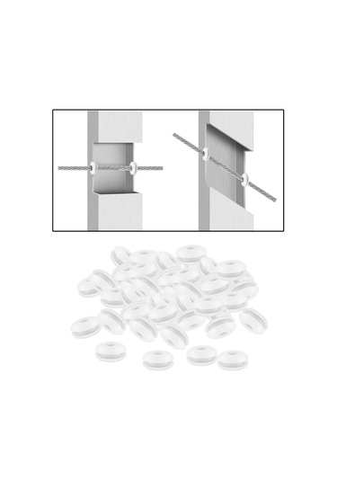 Suntek Kapalı Ticari Kablo Korkulukları Için 50 Adet Kablo
