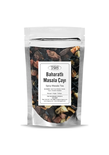 Tos The Organic Spices Baharatlı Masala Çayı 40 G