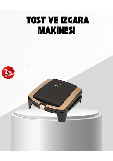 Tost Makinesi Ev Tipi Pratik Kullanım 4 Tost Kapasiteli