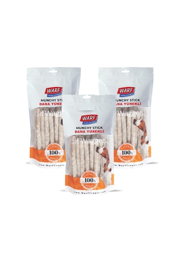 Warf Dana Yürekli Munchy Çubuk 3 x 400 G