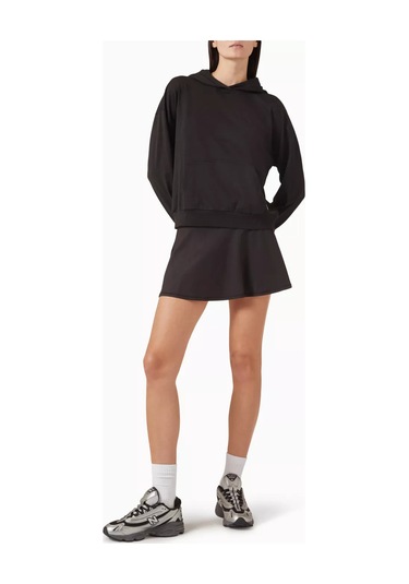 Vuori Esnek Örgülü Baseline Mini Etek, Atletik & Modern Siyah