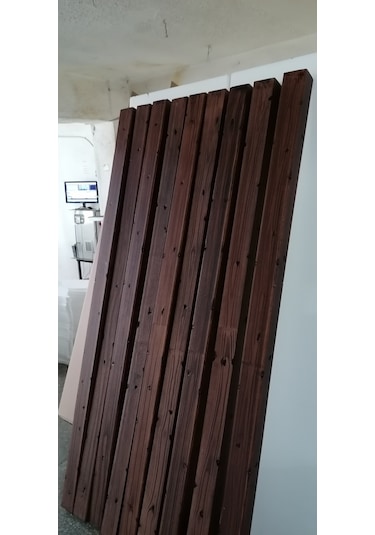 Ahşap Mertek Görünüm (En Az 8Mt)