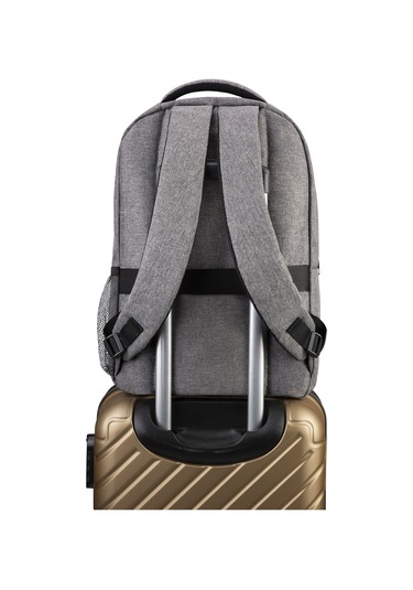 Mila Seri W504 15.60'' Ki3-01-003 Network 4 Serisi Reflektörlü Lenovo,hp,macbook,macair Uyumlu Laptop Sırt Çantası-gri