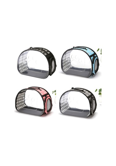 Cbtx Pet Şeffaf Uzay Kapsülü Gezi Paketi, Boyut: Küçük Siyah