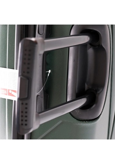 Yefa Dayanıklı Unisex 4 Tekerlekli Plastik Kabin Boy Valiz