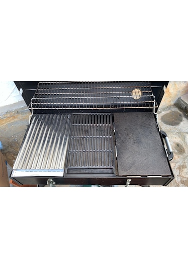 Özsal Izgara-Guruss Mangal Yedek Izgara 39X24 Cm 2 Adet Paslanmaz