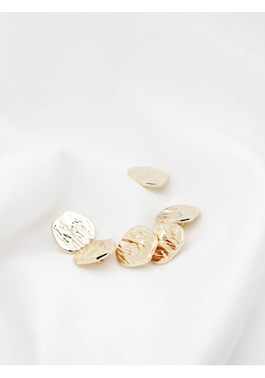 The New Button 17 Mm Ayaklı Metal Düğmeler, 6 Adet 366714349