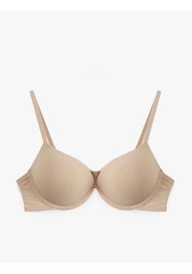 Koton Rahat Kalıp Destekli Ekstra Dolgulu Sütyen Ten Rengi 6wlk10007mk Ten Rengi