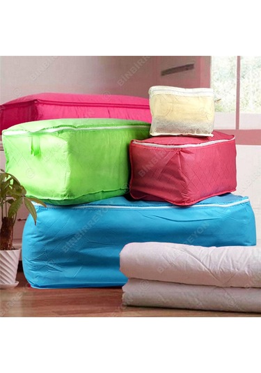 Çok Amaçlı Hurç Yorgan Hurcu 1 Adet DG018 Mavi