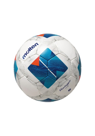 Molten Antrenman Futbol Topu 4 Numara, Pvc/pu Deri F4n1710 Mavi - Beyaz