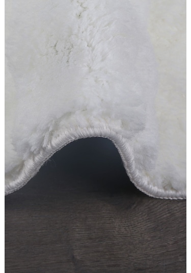 Bubble Krem Büyük Ebat 2'li Banyo Paspas Seti Kaymaz Tabanlı Yıkanablir Klozet Takımı Krem