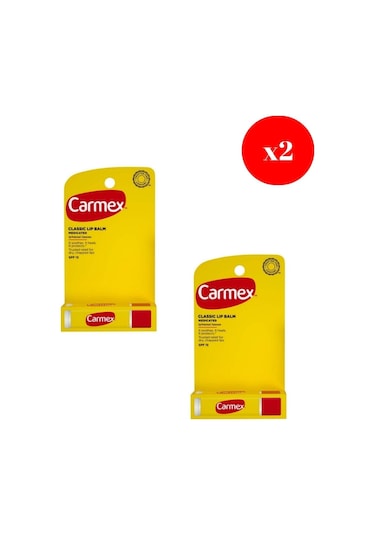 Carmex Classic Lip Balm Medicated 4,25 Gr X2 Adet