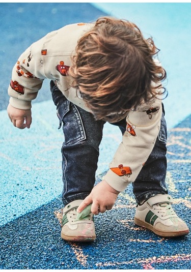 Mayoral Erkek Bebek Lacivert Kargo Denim Pantolon 2505 Lacivert