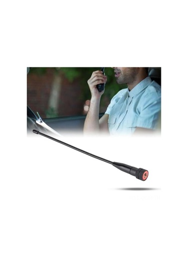 Qingmipy 400-470 Mhz Sma-m Anten, Baofeng/yaesu Uyumlu, 3 Km Aralıkta Güçlü Sinyal, Dayanıklı Plastik, Taşınabilir Radyo Anteni