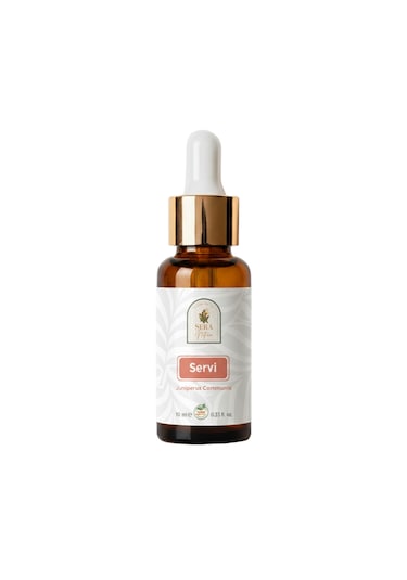 %100 Saf Servi Uçucu Yağı 10 Ml - Doğal Aromaterapi Ve Masaj Yağı Cypress Oil 10 ML