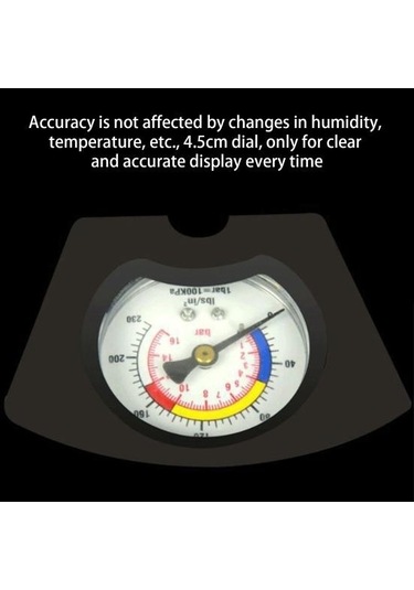 Siyah Kullanışlı Lastik Şişirme Pompası Yüksek Basınçlı Stabil Taban Şişirme