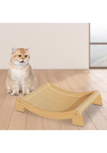 Suntek Kapalı Kedi Tırmalama Yatağı Rahat L-sırtlıksız