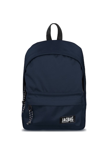 Jacbag Classic Junior -Tek Bölmeli Okul Çantası Junior Jac-Lacivert Çok Renkli