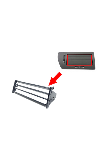 Opel Astra H Kalorifer Havalandırma Muzulu Izgara Perdesi Sol