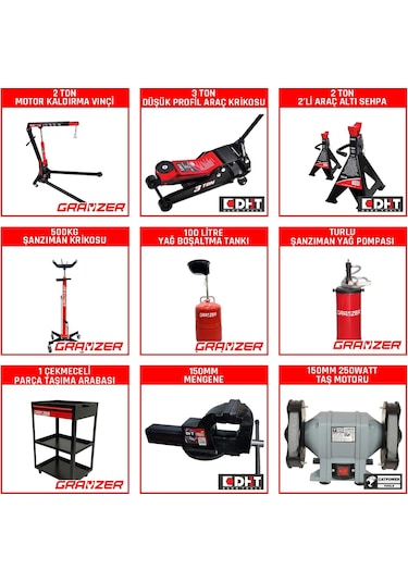 Grayzer Full Oto Servis Kurulum Paketi