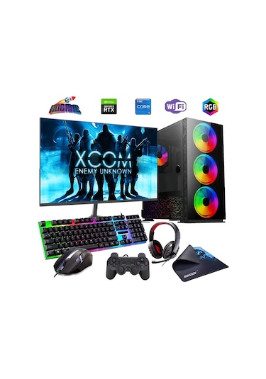 Rogame RKT660680 i5-12400F 32 GB 1 TB M2 SSD 12 GB RTX3060 27" Free Dos Masaüstü Oyuncu Bilgisayarı