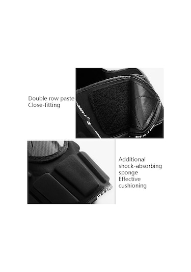 Sones Sulaite Off-Road Motosiklet Rüzgar Geçirmez Damla Korumalı Karbon Fiber Koruyucu Dişli Dizlik