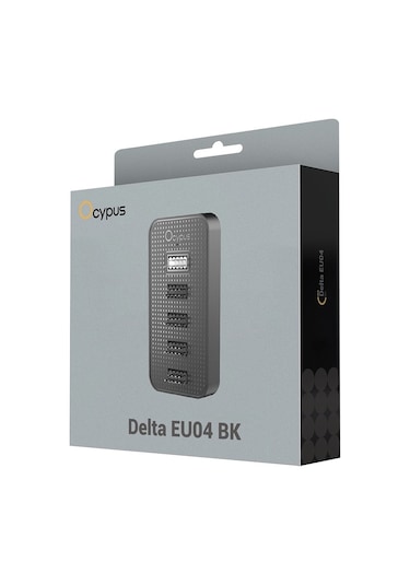 Delta Eu04 Siyah Usb 2.0 4 Port Hub
