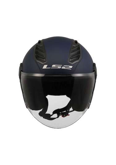 Ls2 Airflow 2 Açık Motosiklet Kaskı-9794 Mat Mavi