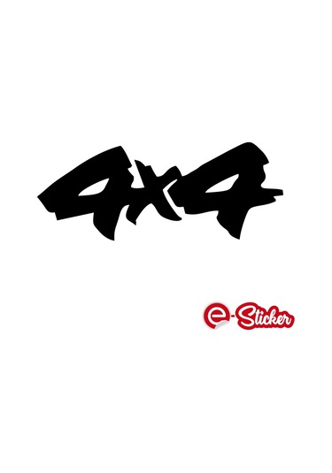 4X4 Off Road Oto Sticker 2 Adet Araba Sticker (418491991)