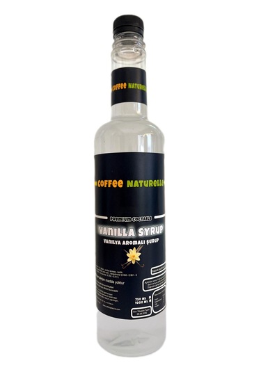 Coffee Naturelle Vanilya Aromalı Kokteyl Şurubu 750 ML