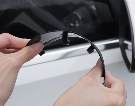 Araba Ayna Yağmur Koruyucu Siper Karbon Desenli 4490