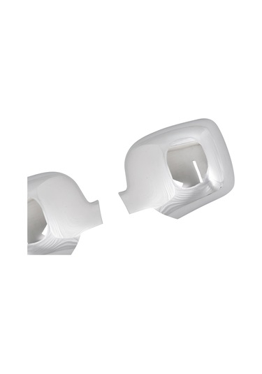 Renault Kangoo Uyumlu 2008-2013 Ayna Kapağı 2 Parça Abs Krom  Kaplama