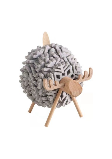 Koyun Şeklinde Bardak Altlıkları Bardak Altlıkları Yalıtımlı Yuvarlak Keçe Bardak Altlıkları Diğer