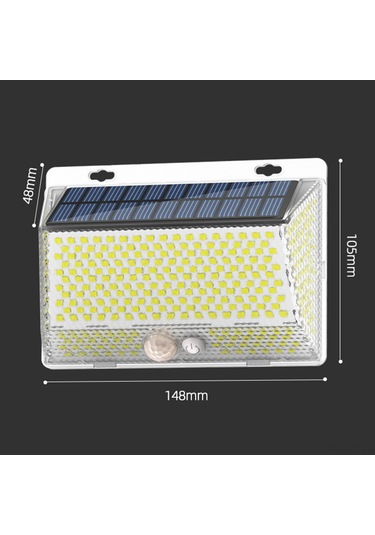 Singree 328 Led Güneş Enerjili Dış Mekan Duş Aydınlatma, Su Geçirmez Ve Uzaktan Kumandalı Sensörlü Duş Lambası