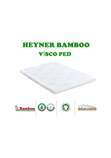 Babyhopeankara Heyner 90X190 Bamboo Visco Yatak Pedi 90X190 Ortopedik Visco Ped