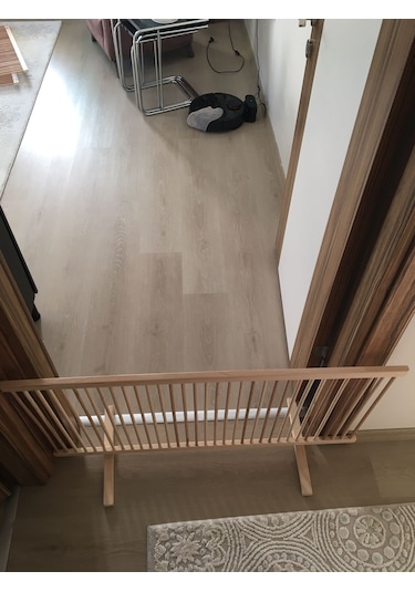Sık Aralıklı Ahşap Köpek Çiti (Yükseklik 50 cm.)