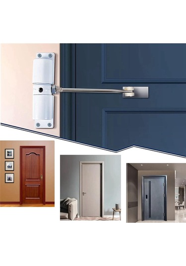 Emniyet Yaylı Kapı Kapatıcı Ayarlanabilir 30 Kg Kapanan Kapı Menteşesi