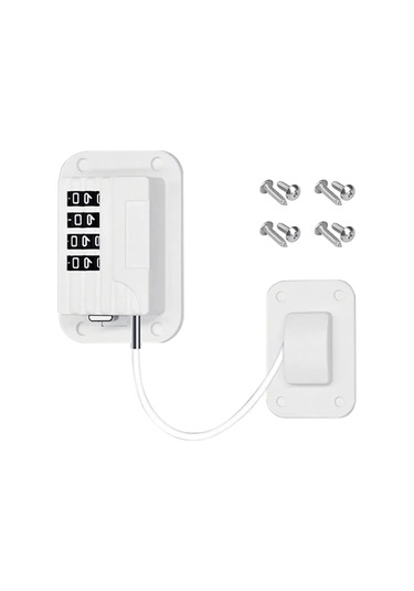 Yeni Güvenlik Kapısı Pencere Kilidi Tel Kablo Güvenlik Kısıtlayıcı Kapı Çocuk New White New White Çok Renkli